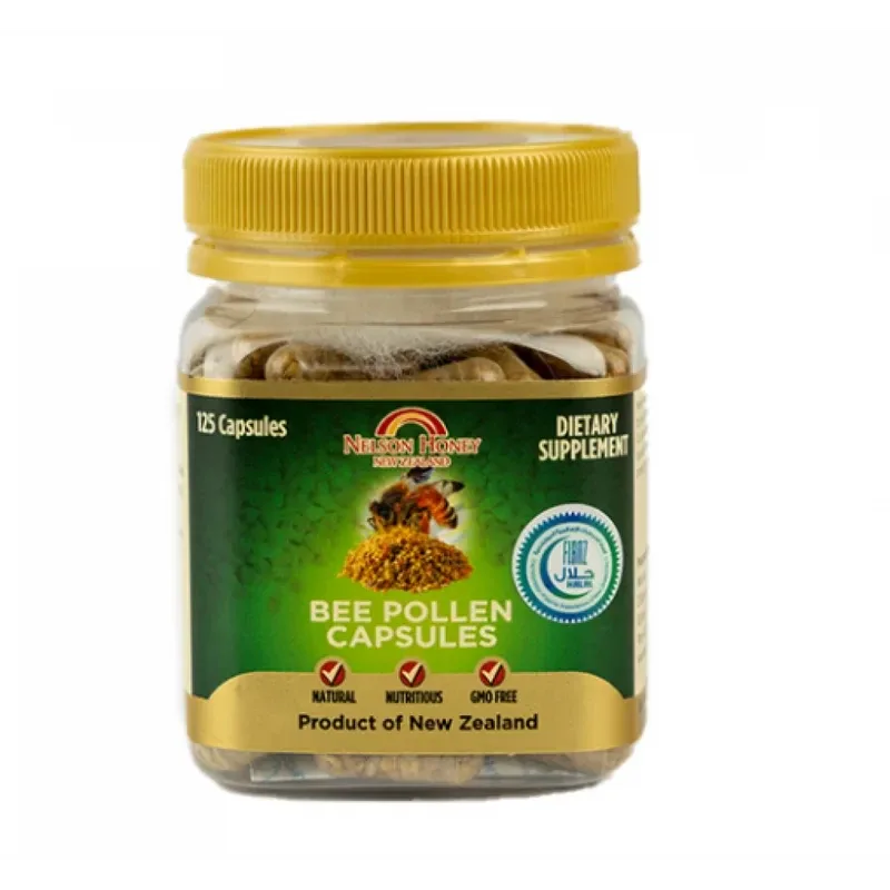 Nelson Honey 尼尔森蜂蜜 蜂花粉胶囊 125粒【保质期2030.08】