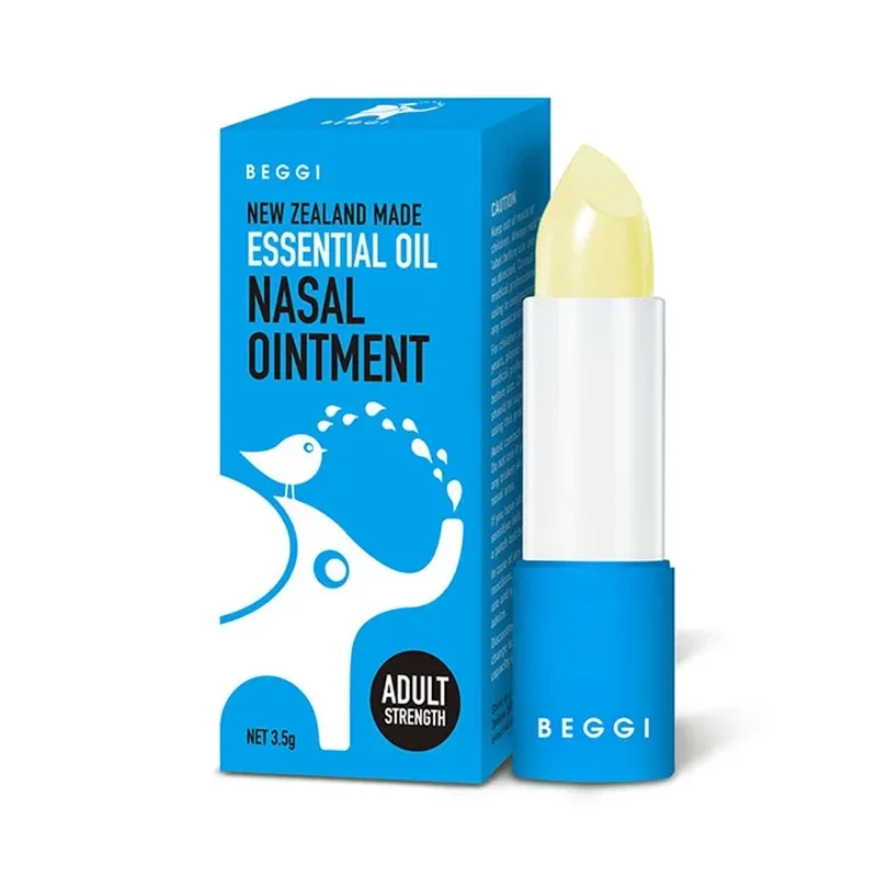 BEGGI 鼻精灵 麦卢卡精油护鼻膏 成人款 3.5g【保质期2029.05】