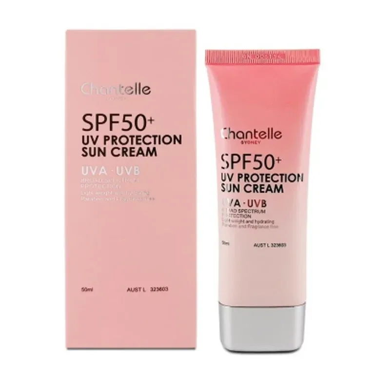 Chantelle 香娜露儿 SPF50+全波段防晒霜 50ml【保质期2028.09】