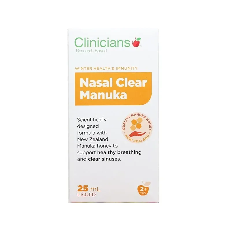 Clinicians 科立纯 天然鼻腔喷雾 25ml【保质期2027.02】