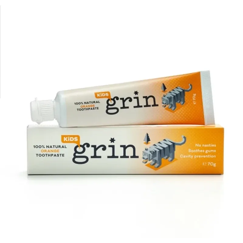 Grin 格润 儿童橙子味牙膏 70g