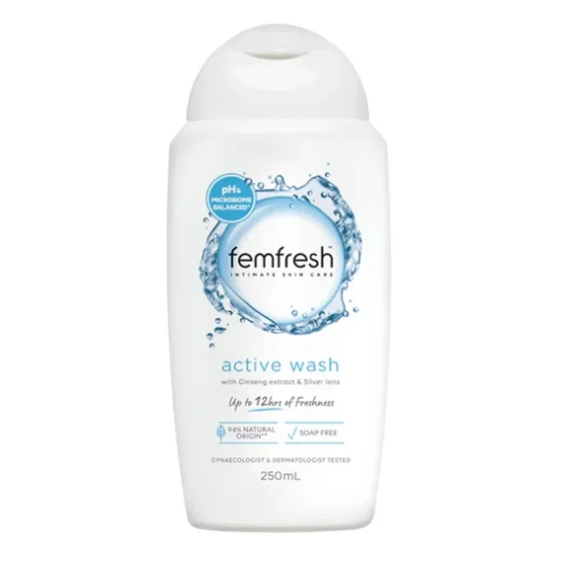 Femfresh 芳芯 女性温和无皂三倍洗护液 白色款 250ml【保质期2028.04】
