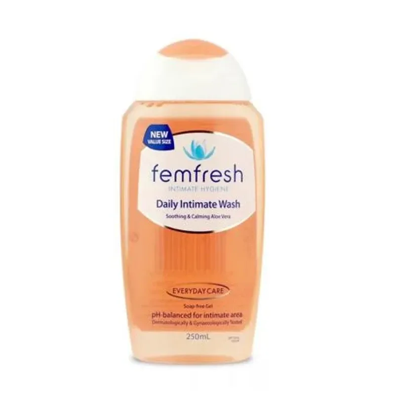 Femfresh 芳芯 女性温和无皂洗护液 透明款 250ml【保质期2028.07】