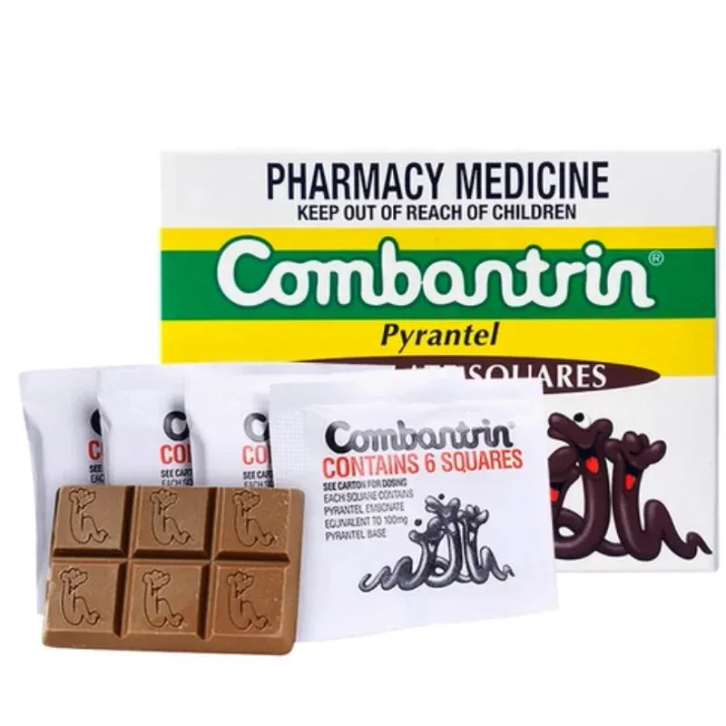 Combantrin 成人儿童打虫驱虫巧克力 24块【保质期2028.03】