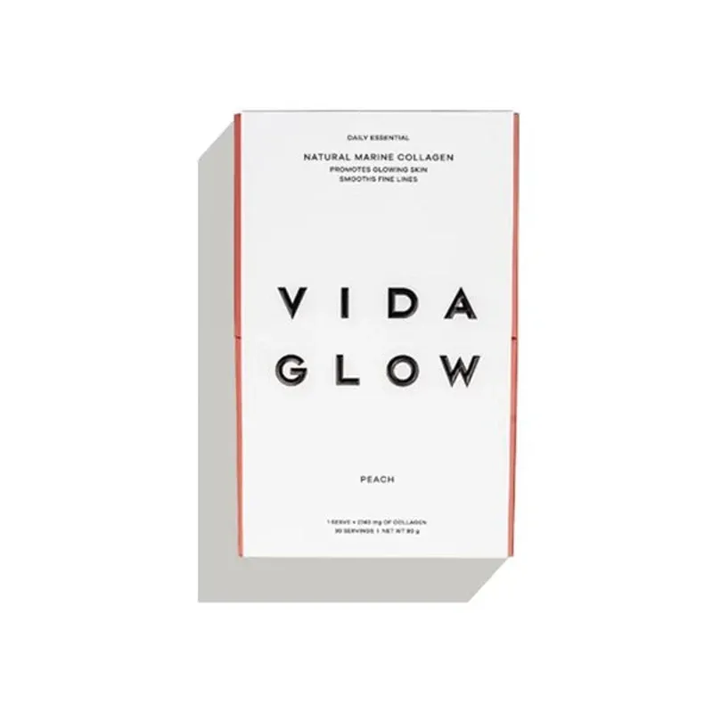 VidaGlow 深海天然胶原蛋白粉3g×30袋 水蜜桃味【保质期2028.10】