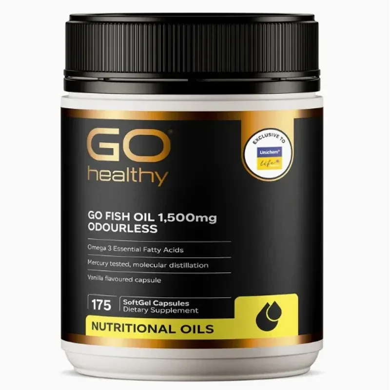 GO Healthy 高之源 鱼油1500毫克 175粒【保质期2028.02】