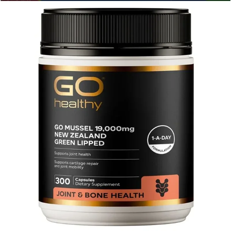 GO Healthy 高之源 青口精华关节保护胶囊 19000mg 300粒【保质期2027.12】