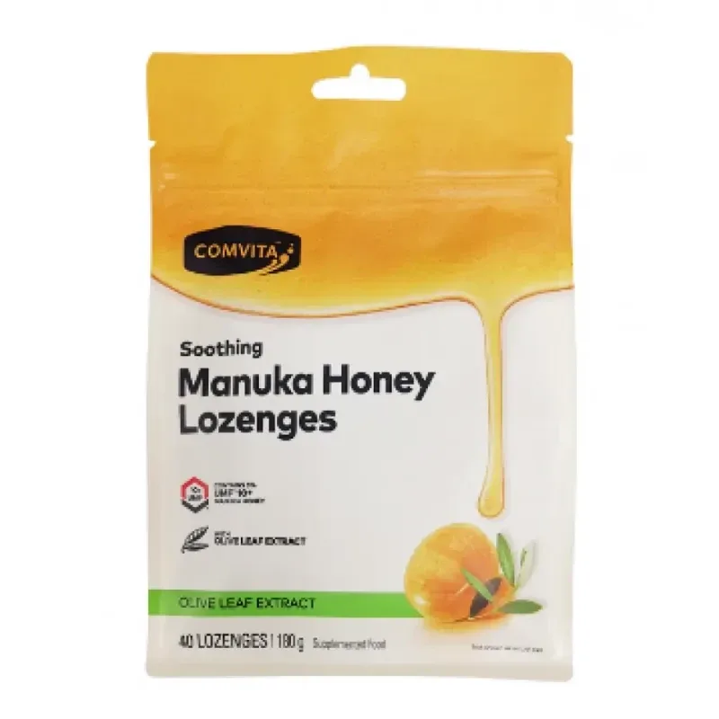 Comvita Winter Wellness Lozenges UMF10+ 康维他橄榄蜂胶糖10+ 40粒【保质期2028.11】