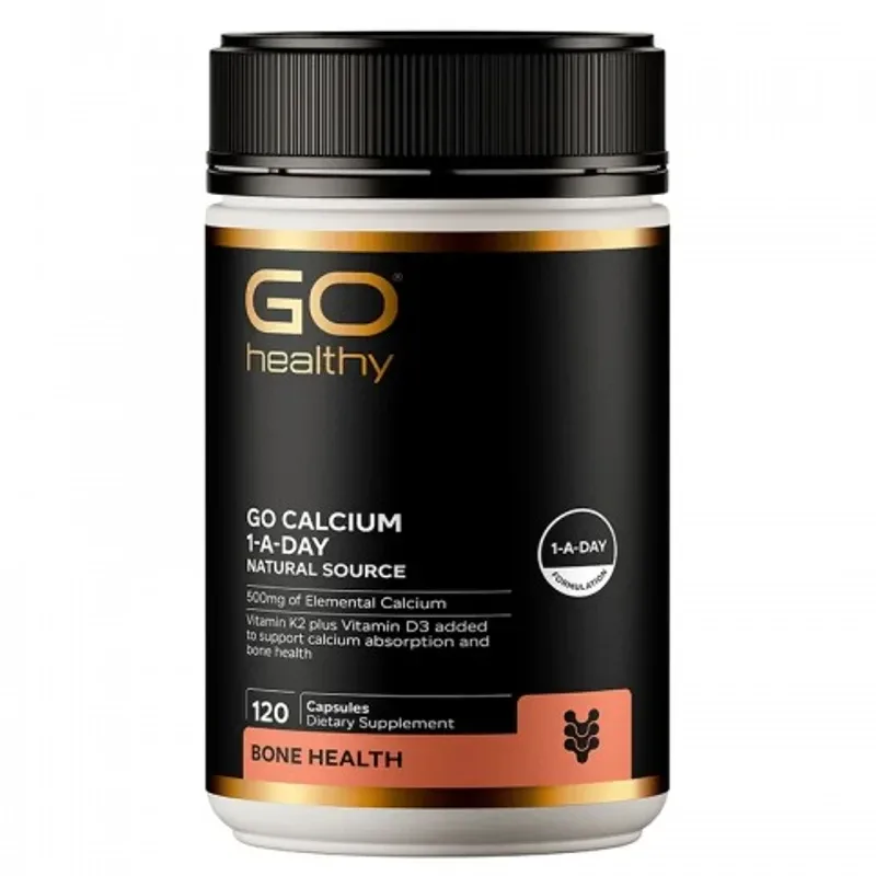 GO Healthy 高之源 高钙胶囊 120粒【保质期2029.04】