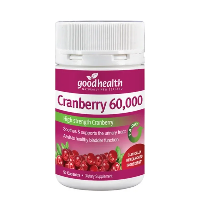 Good Health 好健康 蔓越莓胶囊60000mg 50片【保质期2029.04】