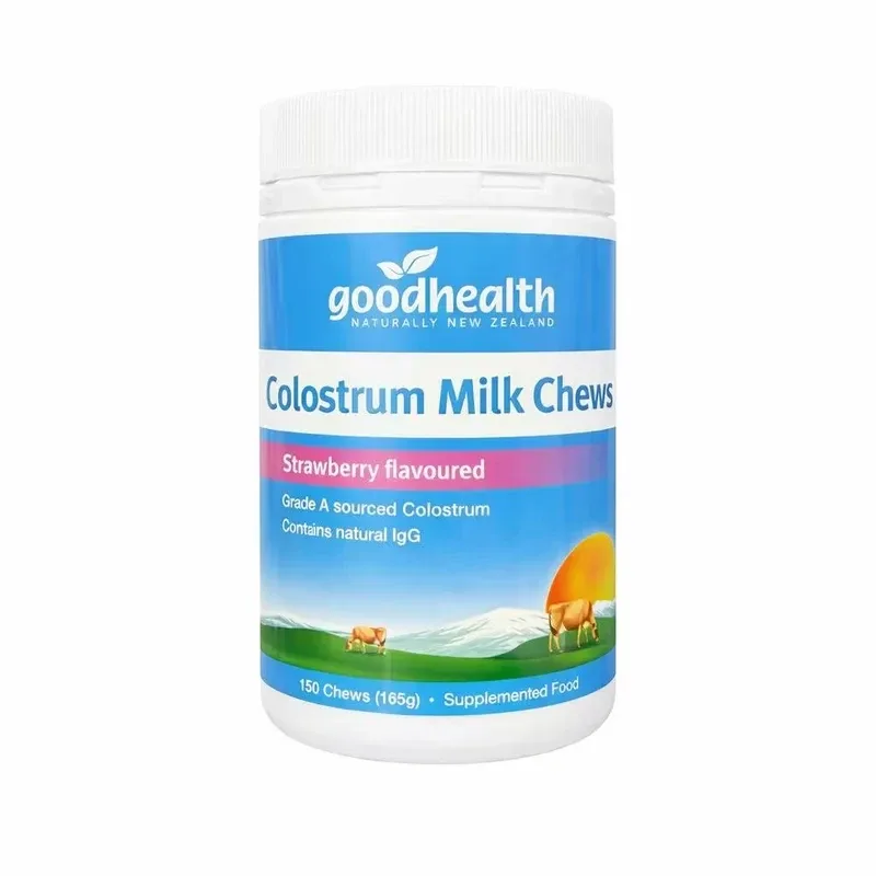Good Health 好健康 牛初乳咀嚼片 草莓味 150片【保质期2028.03】