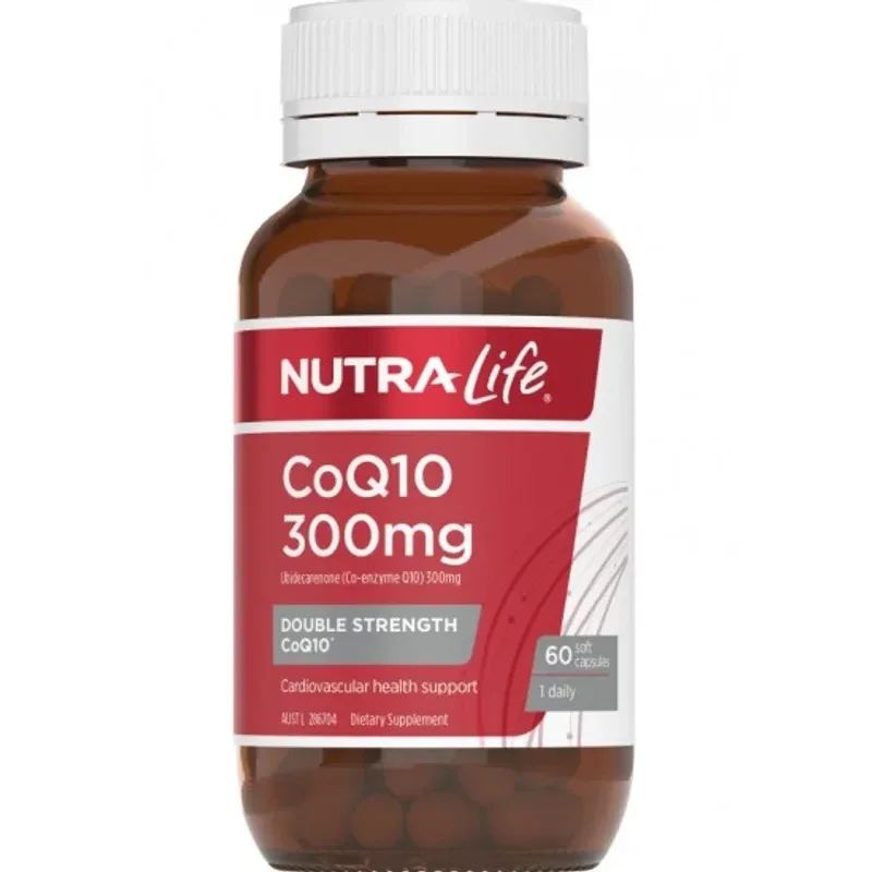 Nutra-Life 纽乐 辅酶300mg 60粒（强效补充型）【保质期2028.03】