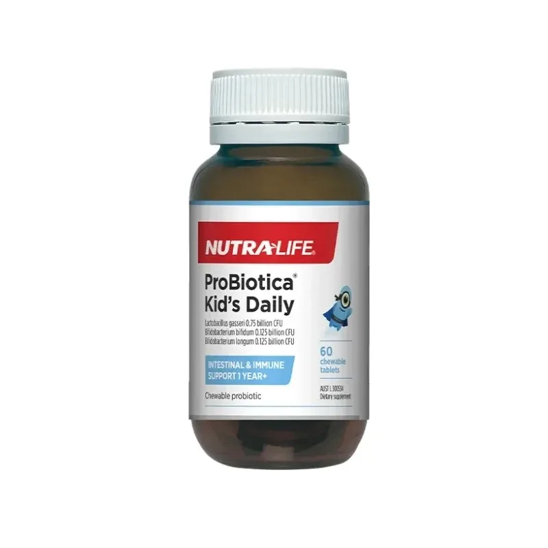 Nutra-Life 纽乐 儿童益生菌咀嚼片 60粒【保质期2027.04】