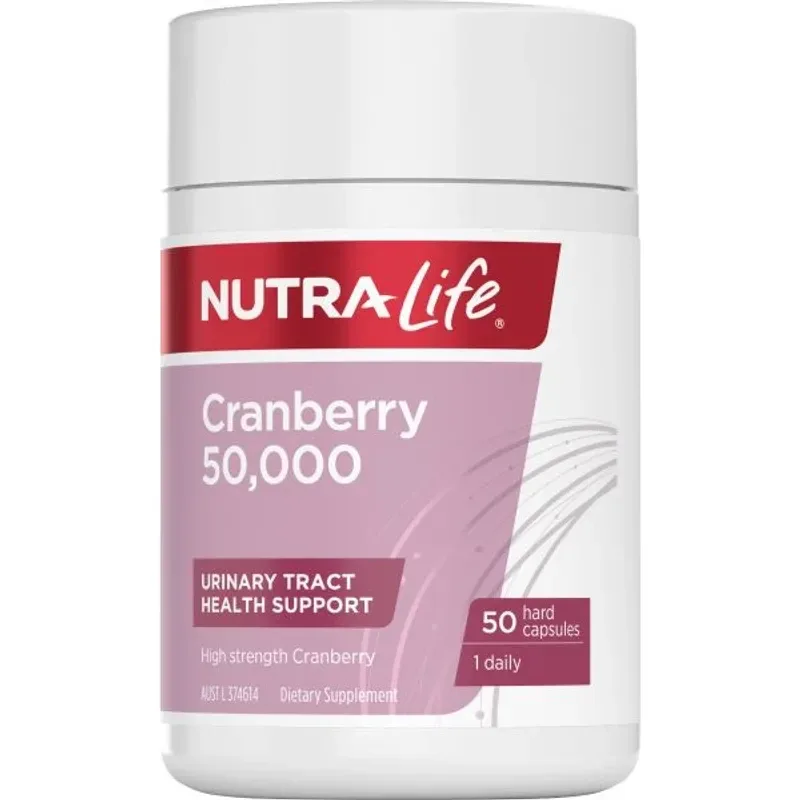 Nutra-Life 纽乐 蔓越莓胶囊 50粒【保质期2028.10】