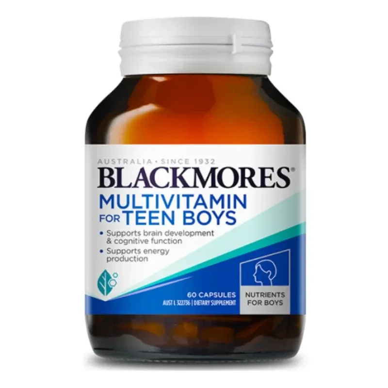 Blackmores 澳佳宝 复合营养片男孩发育配方 60粒【保质期2028.03】