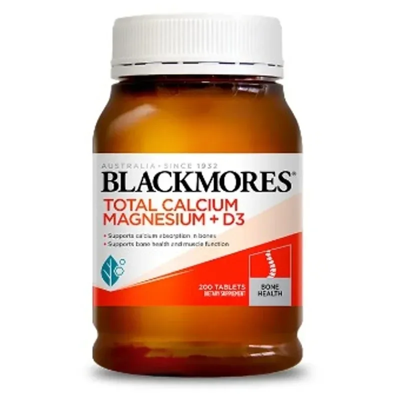Blackmores 澳佳宝 活性钙镁D3 200粒【保质期2027.07】