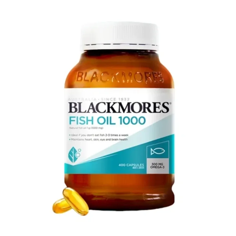 Blackmores 澳佳宝 原味鱼油1000mg 400粒【保质期2027.02】