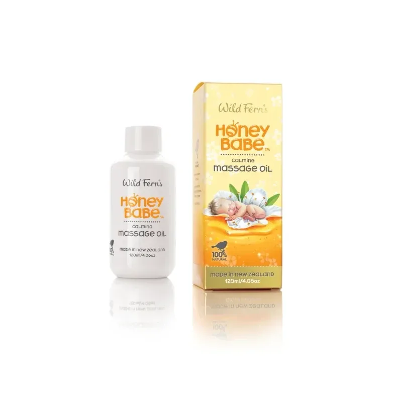 Parrs 帕氏 Honey Babe 镇静舒缓宝宝按摩油120ml【保质期2026.12】