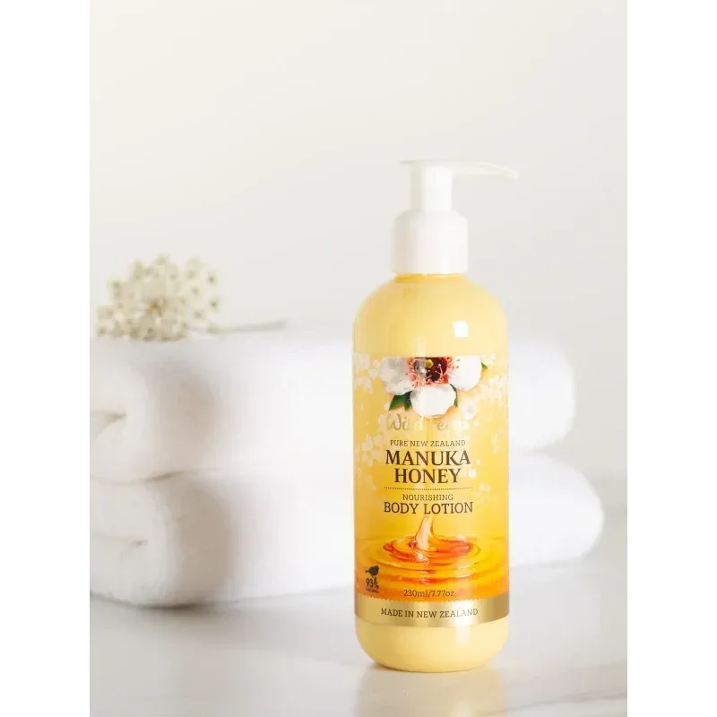 Parrs 帕氏 麦卢卡蜂蜜身体乳液230ml 新包装 MNBL【保质期2029.09】