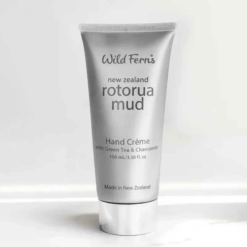 Parrs 帕氏 Rotorua Mud Hand Creme 罗托鲁瓦火山泥绿茶甘菊手霜100ml【保质期2027.09】