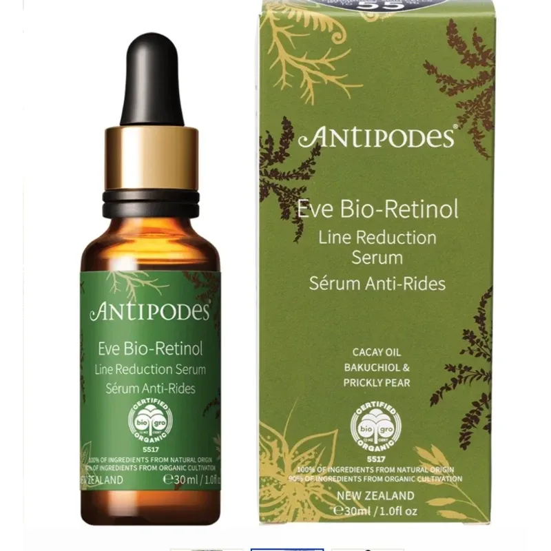 Antipodes 安媞珀 抗衰系列 Eve生物视黄醇淡化细纹精华液30ml【保质期2030.01】
