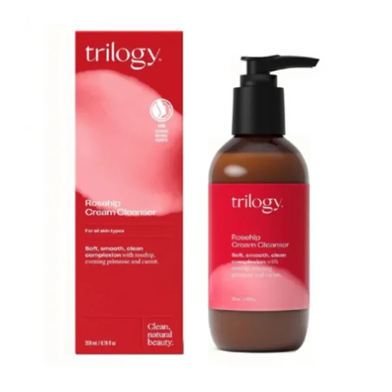 Trilogy 趣乐活 Cream Cleanser 200ml 玫瑰果油洗面乳【保质期2029.02】