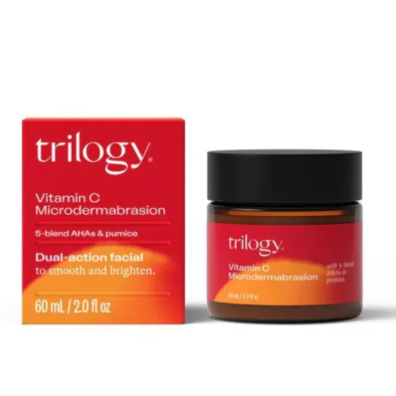 Trilogy 趣乐活 Vitamin C Microdermabasion Cream 60ml 维生素C微晶焕去角质霜【保质期2029.02】