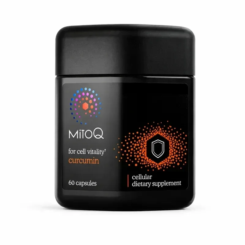 【限时95折】MitoQ Curcumin 姜黄素胶囊 60粒【保质期2028.09】