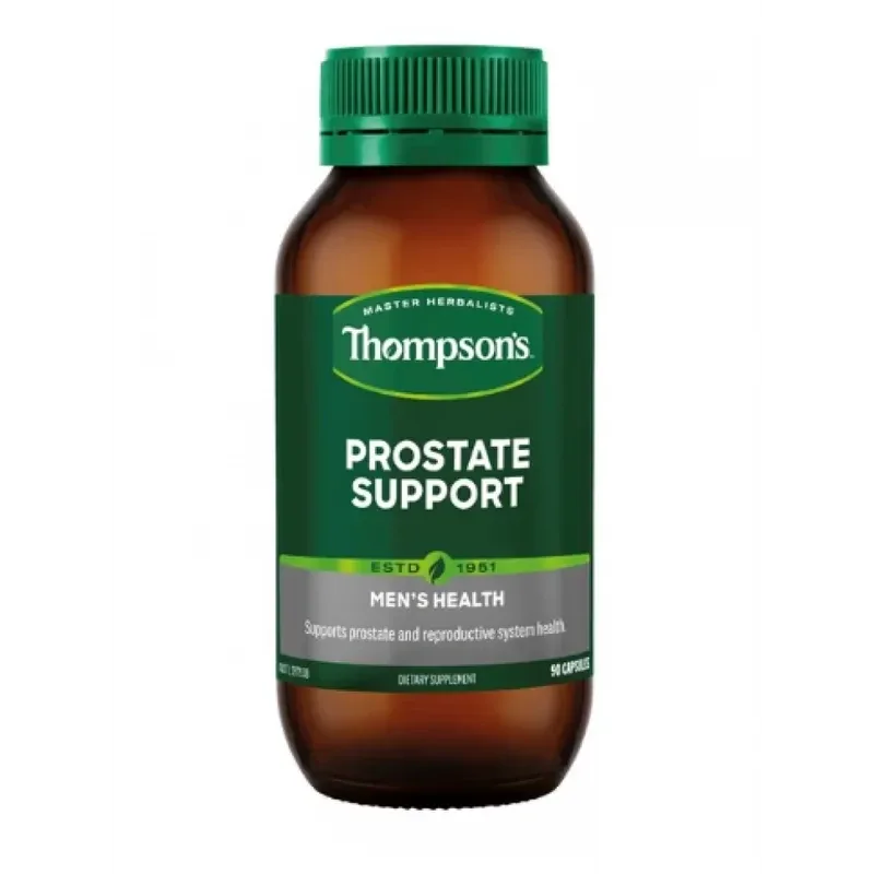 【双11-限时9折】Thompson's 汤普森 Prostate Support 男性前列腺保健胶囊 90粒【保质期2027.07】