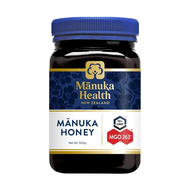 Manuka Health 蜜纽康 MGO263+/UMF 10+ 麦卢卡蜂蜜500g 修复肠胃功能【保质期2029.11】