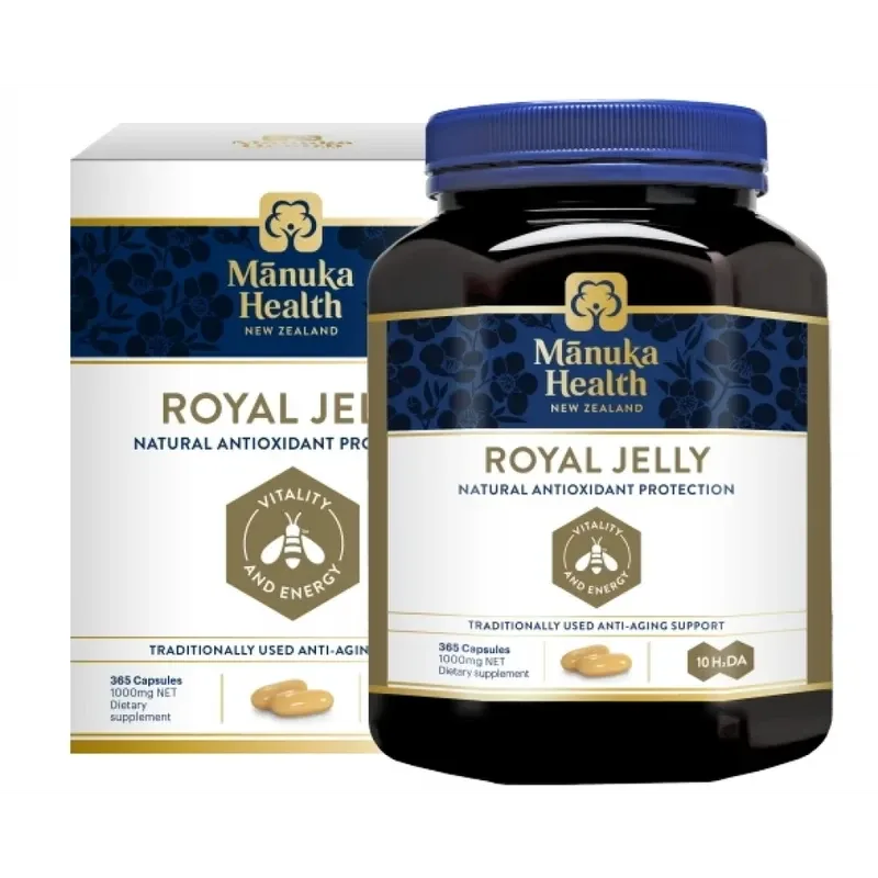 Manuka Health 蜜纽康 蜂王浆胶囊 365粒【保质期2029.07】