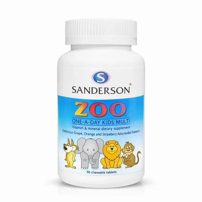 Sanderson 善德森 儿童多种维生素 90粒【保质期2028.06】